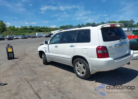 2006 Toyota Highlander Sport V6 z USA, uszkodzony, nr VIN JTEEP21A760171370